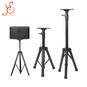 <span class=keywords><strong>Pieds</strong></span> capuchonnés réglables portables pliants Support de scène audio au sol Haut-parleur Long Support de trépied court - Product Image 1