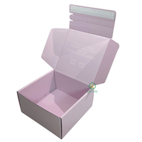 Boîtes d'emballage en carton ondulé rigide recyclables en gros avec logo personnalisé pour couvertures électriques pour bébés, avec pelliculage mat