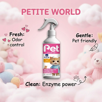 Spray Désodorisant pour Déchets d'Animaux (Urine, Fèces) OEM/ODM avec Système de Capture des Odeurs par Charbon Actif et Photocatalyseur