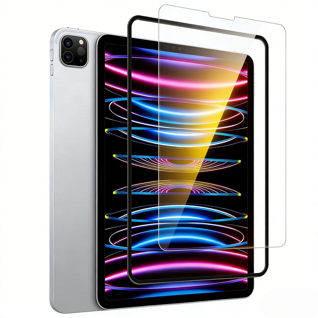 Oem Factory Custom Bubble Free Installation Kit Shockproof HD Clear Tempered Glass Tablet Screen Protector for Ipad Pro 11 Inch