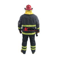 Costume de pompier 4 couches ignifuge EN469 Nomex aramide équipement de feu pompier uniforme vêtements de lutte contre l'incendie casque bottes SCBA