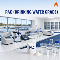 Traitement de l'eau résidentielle, coagulant au chlorure de polyaluminium (PAC)