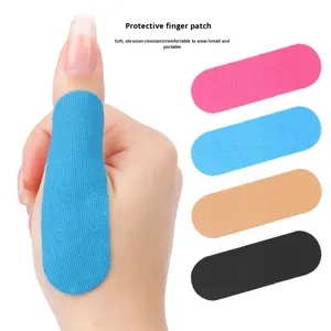 크로스 보더 자체 접착 탄성 근육 테이프 마찰 방지 스포츠 핑거 가드 마우스 핸드 볼링 엄지 붕대 입 패치 - Product Image 3