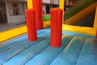Château gonflable commercial d'extérieur, combiné modulaire gonflable