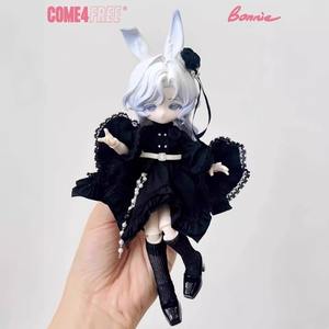 Poupée d'action BJD Bang Ni Rabbit Three Meteorology Star Language, boîte mystère, points, Tide Play, poupée à main, cadeau pour femme, en tissu - Product Image 4