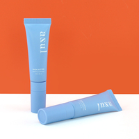 Tube Cosmétique Souple en Plastique Pressable Personnalisé en Usine, Vide, pour Crème, Crème Contour des Yeux, Gloss à Lèvres, Contenant d'Emballage 5ml 10ml 15ml