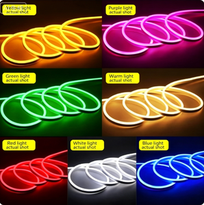 ไฟนีออน LED ซิลิโคน DC12V กันน้ำ IP67 120leds งอได้ ตัดได้ทุกๆ 1 ซม. แสงสม่ำเสมอ แพ็คเกจ 5 เมตร - Product Image 4