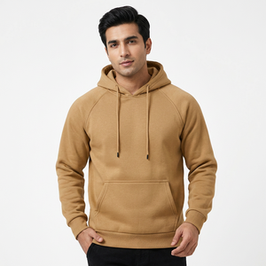 Sudaderas con Capucha para Hombre de Tallas Grandes, de Alta Calidad, a la Moda, Casuales, 100% Algodón, con Logotipo Frontal, Diseño Sólido, Forradas para Invierno, Venta al Por Mayor - Product Image 1