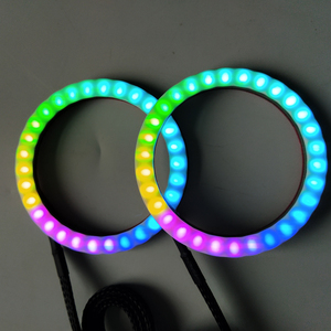<span class=keywords><strong>Ronan</strong></span> Car Styling 60-180mm LED Optical Halo Angel Eyes Personalizado 12V Nueva condición - Product Image 2