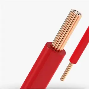 300 500 Volt H05V-R Cable Assembly PVC Insulated Copper Core Copper Wire Cable with Sturdy Assembly