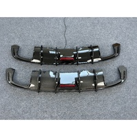 Kit carrosserie de haute qualité, lèvre arrière, diffuseur de pare-chocs arrière pour Audi A4/S4, diffuseur arrière avec feux horizontaux 2017-2019