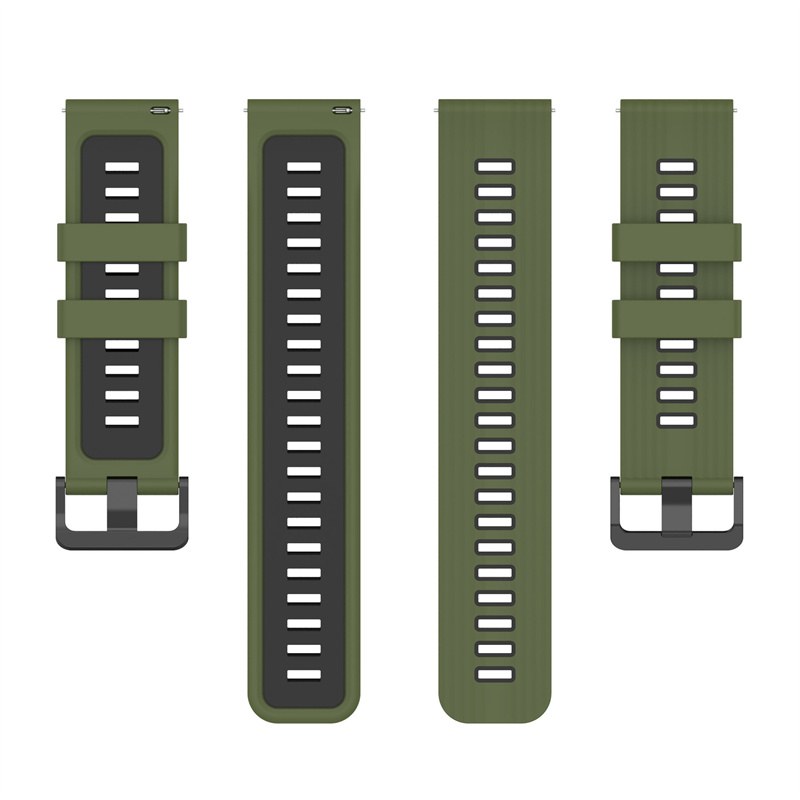 Vert d'armée + noir