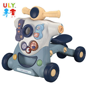 Poussette en plastique multifonctionnelle 3-en-1 pour bébés et tout-petits avec fonctions musicales éducatives - Product Image 1