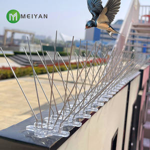 Fabriek Groothandel Duif Spikes 5 Pin Plastic Basis Staal Anti Vogel Spike - Product Image 2