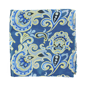 مخصص بيزلي منديل بوليستر مربعات جيب للرجال فاخر منديل جيب للرجال - Product Image 4