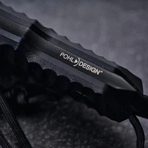 Cuchillo de Camping Multifuncional HK OEM DIY Pohl Ramb11 MK11 de Alta Calidad, Forjado a Mano en Acero Inoxidable D2 de 3.0 mm de Grosor y 15 cm de Largo, G10 - Product Image 4