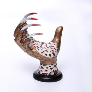 Décorations d'Halloween en résine moulée durable, cadeau, porte-<span class=keywords><strong>guitare</strong></span> en forme de <span class=keywords><strong>main</strong></span> - Product Image 4