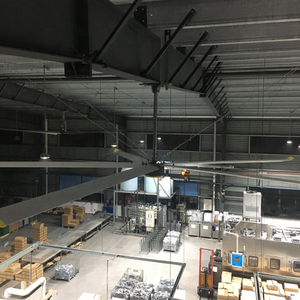 6.1m (20FT) BLDCブラシレスモーター工業用HVLSシーリングファン低ノイズアルミ製シーリングファン商用換気用 - Product Image 5