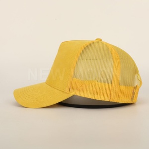 Casquette en maille avec logo brodé personnalisé, casquette de camionneur unisexe avec logo brodé personnalisé, casquette de baseball en coton à 5 panneaux avec étiquette privée - Product Image 2