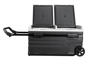 TWW75/TWW95 dos zonas DC 12V neveras y congelador profundo mini al aire libre camping coche hogar refrigerador de doble uso - Product Image 2