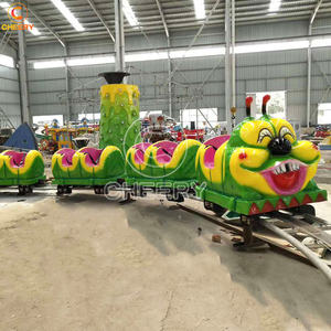 Équipement de parc d'attractions, train amusant pour enfants dans la cour, jeux pour enfants, manège <span class=keywords><strong>chenille</strong></span>, montagnes russes Wacky Worm à vendre - Product Image 5