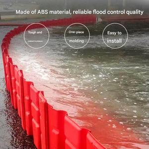 Barriera Anti-Allagamento in Plastica per Garage, Controllo Temporaneo delle Inondazioni, Protezione d'Emergenza in ABS Rinforzato a Forma di L - Product Image 3