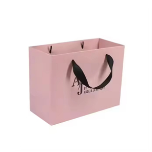Bolsas de Papel Kraft con Asas, Impresas, de Lujo, Reciclables, para Regalos, con Logotipo de Marca de Ropa, Personalizadas, para Compras al por Mayor - Product Image 2