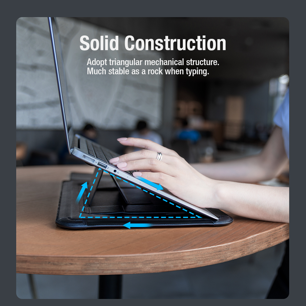 Ударопрочный чехол для ноутбука Nillkin 3 в 1 для мобильного телефона от 15,6 до 16,1 дюймов, Офисная сумка для ноутбука с магнитной подставкой, коврик для мыши