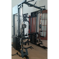Máquina Smith WENDY, Soporte para Sentadillas, Dispositivo Multifuncional para Dominadas, Equipo de Entrenamiento Integral, Estructura Resistente para Gimnasio Comercial