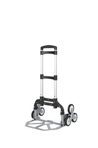 Truk tangan lipat kapasitas 176 LB, kereta memanjat tangga dengan pegangan yang dapat disesuaikan, boneka lipat enam roda untuk tangga - Product Image 6