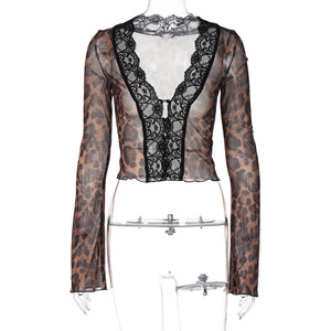 Summer New Fason Printed Sey Mes Lace <b>Cardigan</b> Tsrt - Product Image 6