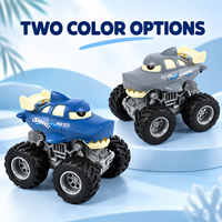 Nouveauté EPT : Jouets Monster Truck Shark, voiture jouet à friction avec grandes roues pour enfants de 3 ans et plus