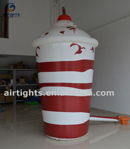 Publicité extérieure, <span class=keywords><strong>ballon</strong></span> <span class=keywords><strong>gonflable</strong></span> géant et durable en forme de milkshake et de crème glacée pour votre <span class=keywords><strong>magasin</strong></span> - Product Image 3