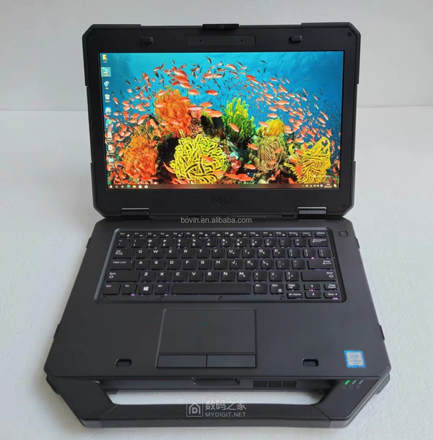 Wholesale low price For Dell 5414 i5-6300 8G 256G SSD 3-proof Industry Computer Auto Forklift Scanner Tools Auto used Laptop