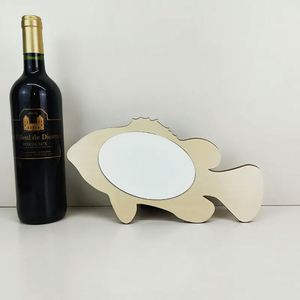 Baby First Month Fashionable Durable Sublimation MDF Fish Shape Photo <b>Frame</b> - Product Image 2