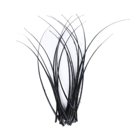 60cm jaune colonne vertébrale plume d'autruche plume pour artisanat bricolage chapellerie chapeau course fascinateur chapeaux casque cheveux Costume accessoire