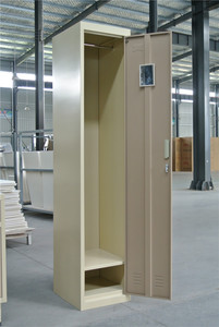 Waterproof School <b>Single</b> Door Golf Storage Lockers with Key Lock Metal Steel Construction Hanger & Wardrobe Cabinets - Product Image 6