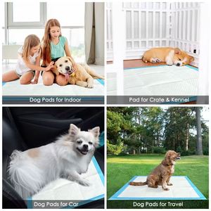 Custom Printed Absorbent Dog Pee Pad Pet <b>Training</b> Supplies Pup <b>Potty</b> Mat Water Proof Feature Dog Pee Pad - Product Image 5