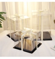 Folding Cake Box Folding Paper Packaging Cake Box Wholesales Price Cardboard Boxes for 8 Inch Cake Packaging