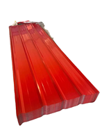 Tôle de toiture en acier PPGI anti-corrosion 914 mm SGCC, tôle d'acier prépeinte, tôle d'acier ondulée