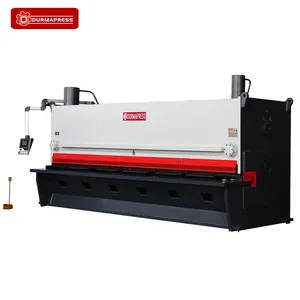 Cheap cnc hydraulic guillotine shearing machine 3 meters long with servo motor