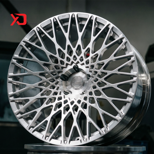 Deep Concave Forged Passenger Car Wheels 22 24 5x130 Polished Multi Spoke Rims A13 Brush Silver Forged Wheels for G20 G80 M3 G30