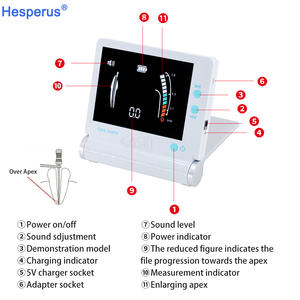 Localisateur d'apex endodontique LCD 4.5 ', appareil dentaire portable, outil de mesure du canal radiculaire - Product Image 2