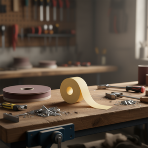 Rouleau de papier abrasif corindon Ttake Ab1055, grain 240, 115x50000 mm, pour disques de ponçage - Product Image 3