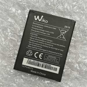 แบตเตอรี่สำรองคุณภาพพรีเมียมสำหรับ Wiko 2610 2500mAh รุ่น Jerry 2 Jerry 3 Y60 CE RoHS ขายส่งจำนวนมาก - Product Image 4