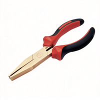 Pince bec de canard anti-étincelles en aluminium bronze X-spark, certifiée ATEX, antidéflagrante pour travaux en raffinerie pétrolière, 5''