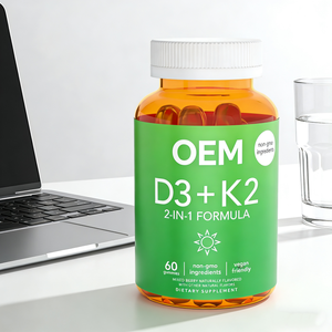 Venta Directa de Fabricantes OEM de Suplementos Dietéticos de Vitaminas D3 y <span class=keywords><strong>K2</strong></span> en Caramelos Blandos Personalizados, Alimentos Saludables de Marca Propia - Product Image 3