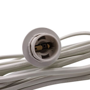 Cordon de suspension pour lampe E14 avec prise EU 2,5A 250V vers 220-240V 25W 50Hz, câble H03VVH2-F 2x0,75mm² - Product Image 4