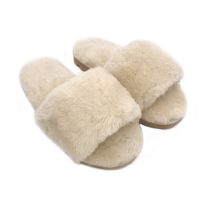 Women's Flat Sandals Memory Foam Fuzzy Open Toe House <strong>Slippers</strong> <strong>Mules</strong> Indoor Outdoor <strong>Ladies</strong> Slip on Fur Slide <strong>Slippers</strong> - Product Image 6