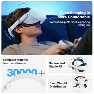 ชุดหูฟังไร้สายสำหรับอะไหล่ชุดหูฟังสำหรับ Oculus Quest 2อุปกรณ์เสริมเกมเสมือนจริง - Product Image 4